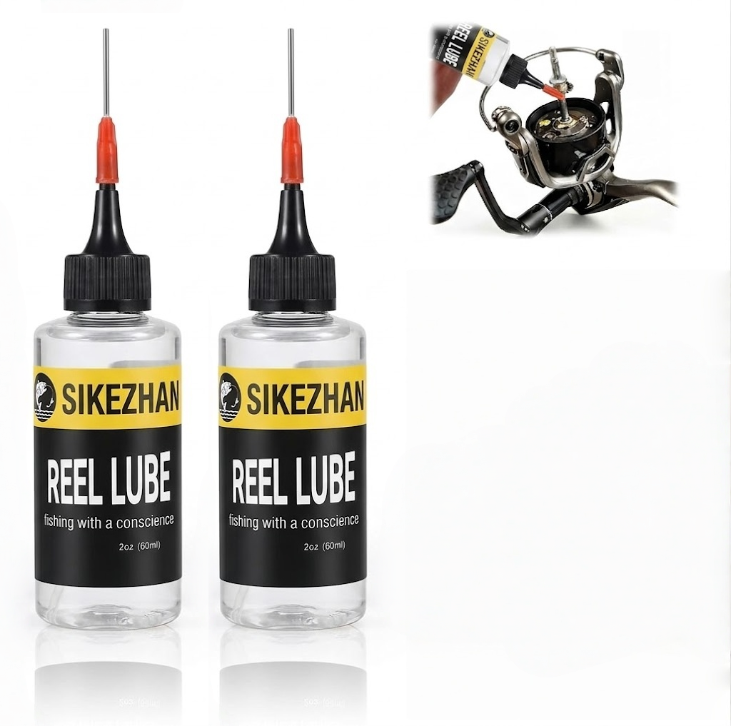 SIKEZHAN 60ml Fishing Reel Lub - Fishing Boat Steering Wheel recension och pris